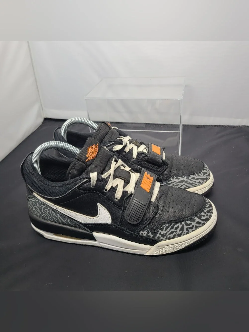 Nike Air Jordan Legacy 312 Low CD9054-018 Black White Wolf Grey kids Size 6.5Y